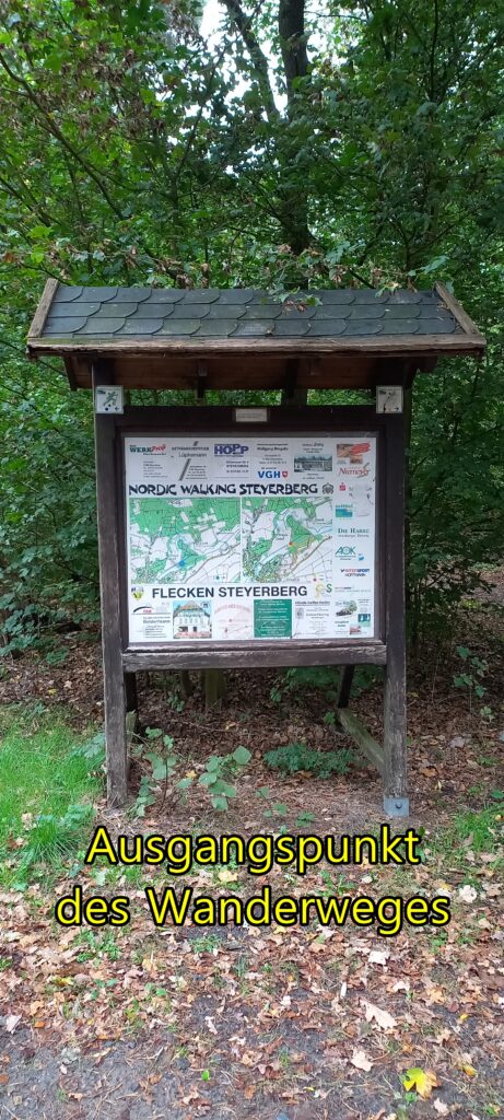 Schild mit Text